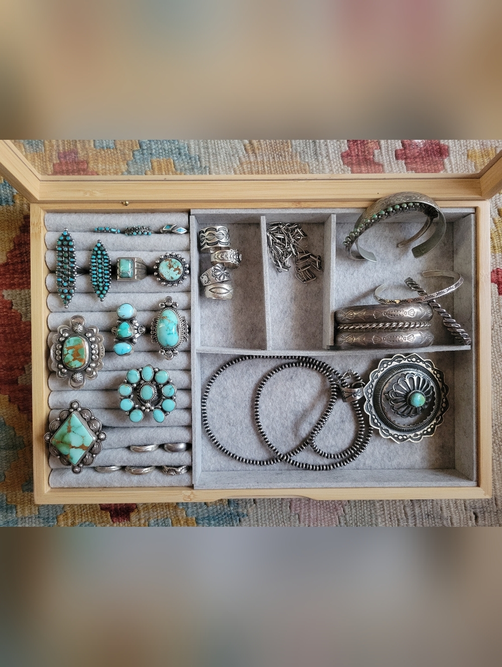 Sterling Silver & Turquoise Jewelry